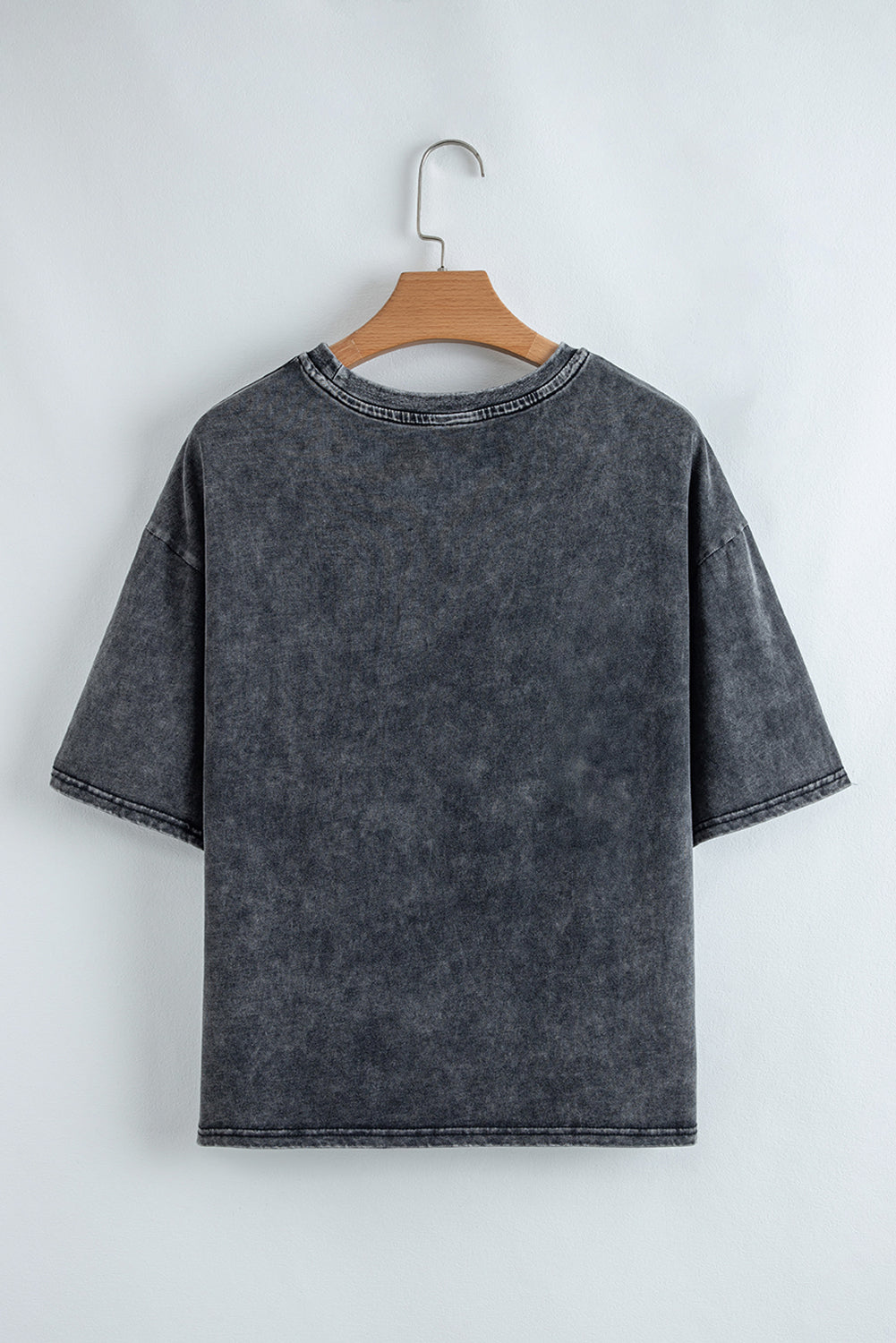Black Nashville Tennessee Graphic Mineral Washed Vintage Tee